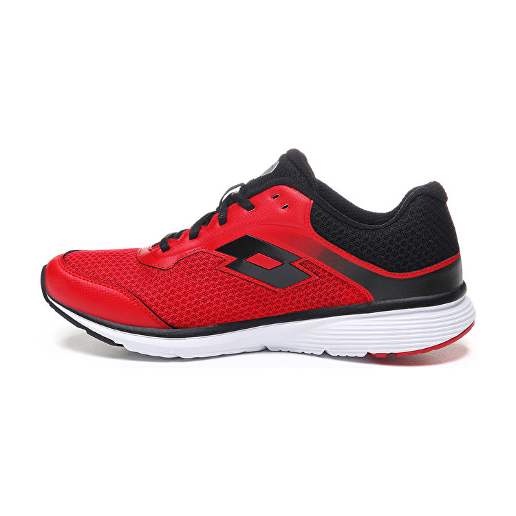 Red / Black Lotto Speedride 400 Iii Men's Running Shoes | Lotto-12834