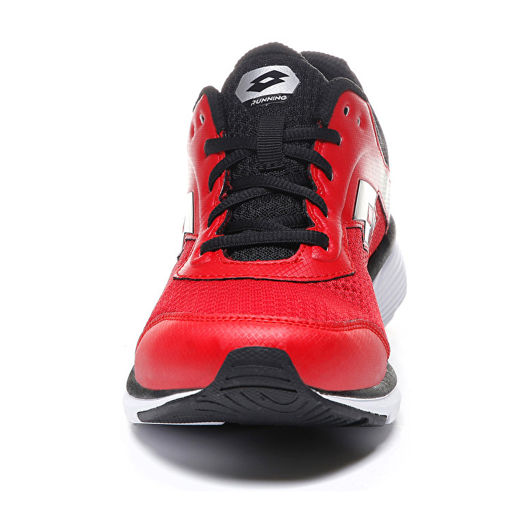 Red / Black Lotto Speedride 400 Iii Men's Running Shoes | Lotto-12834