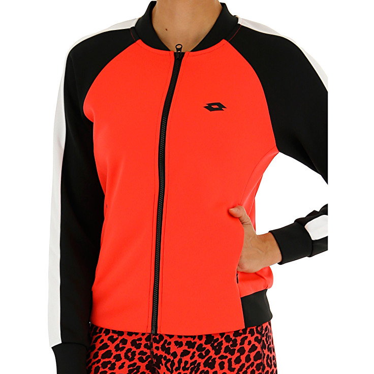 Red / Black Lotto Vabene W Ii Pl Women's Tracksuits | Lotto-96050