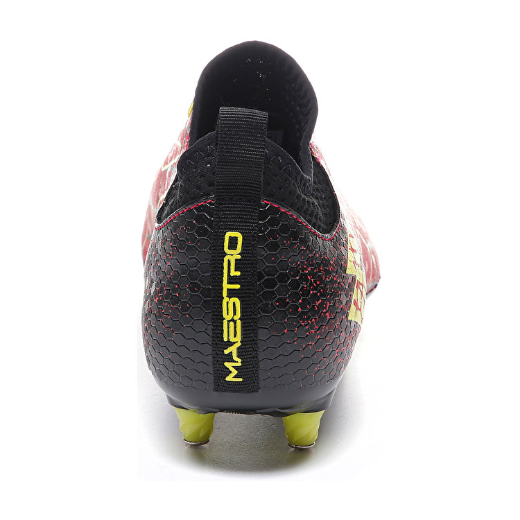 Red / Black / Yellow Lotto Maestro 700 Ii Sg6 Men's Soccer Shoes | Lotto-88379