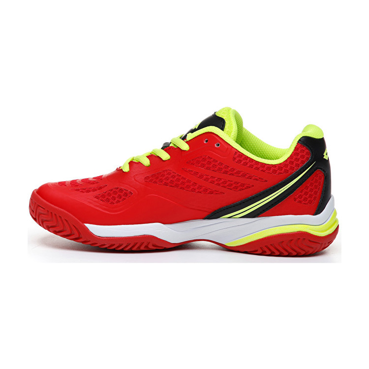 Red / Green Lotto Superrapida 200 Jr L Kids' Padel Shoes | Lotto-55140