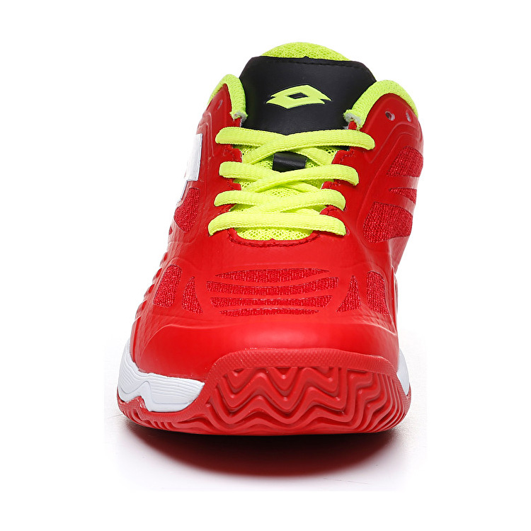 Red / Green Lotto Superrapida 200 Jr L Kids' Padel Shoes | Lotto-55140