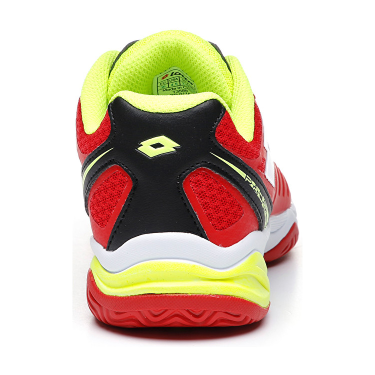 Red / Green Lotto Superrapida 200 Jr L Kids' Padel Shoes | Lotto-55140