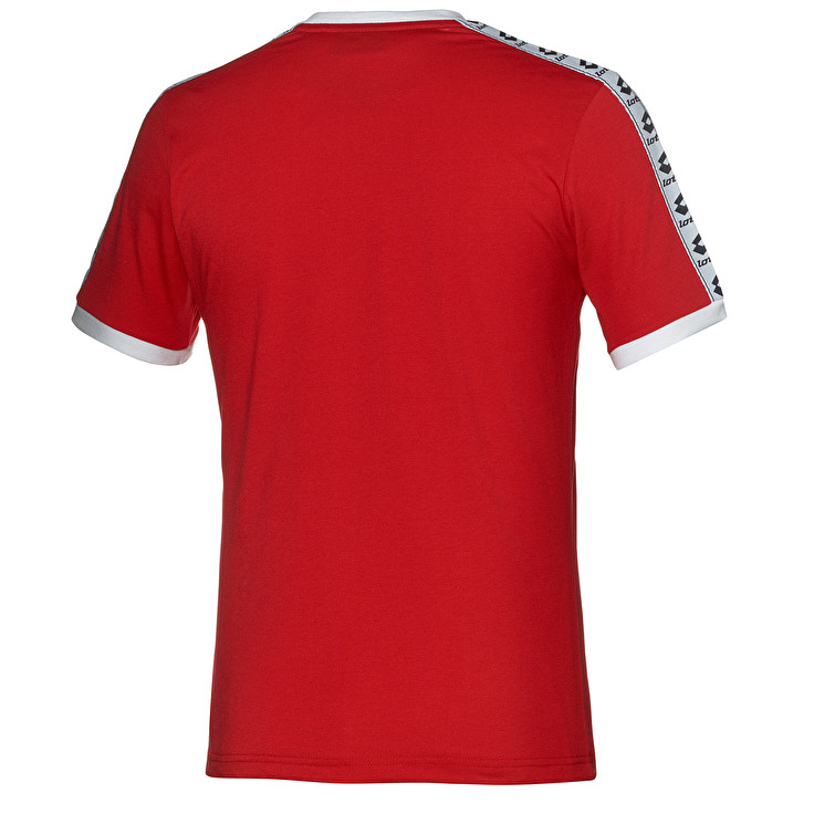 Red Lotto Athletica Js Men's T Shirts | Lotto-50001