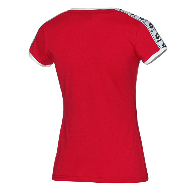 Red Lotto Athletica Js W Women's T Shirts | Lotto-60067