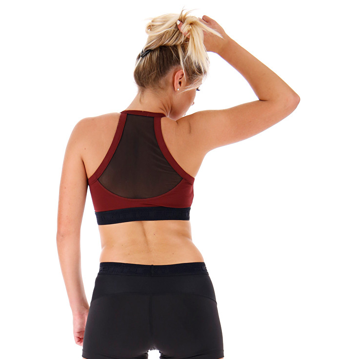 Red Lotto Feel-fit High Neck W Women's Tanks | Lotto-82122