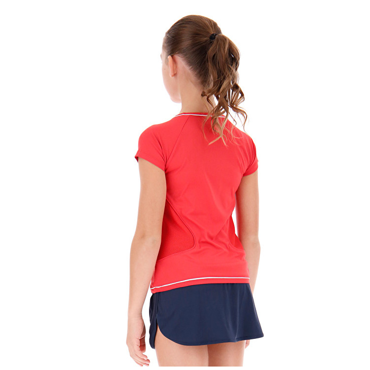 Red Lotto Shela Iv G Kids' T Shirts | Lotto-44524