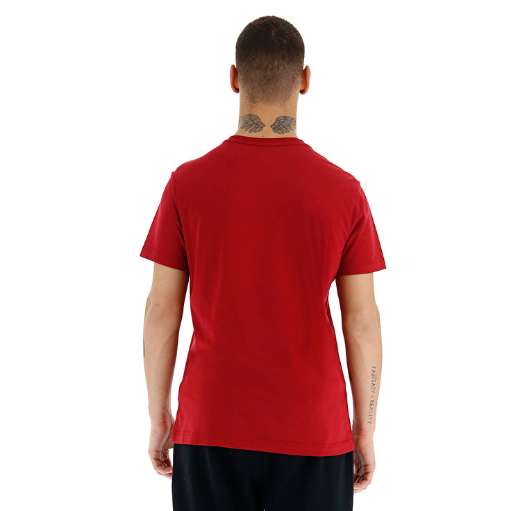 Red Lotto Smart Ii Js Men's T Shirts | Lotto-99176