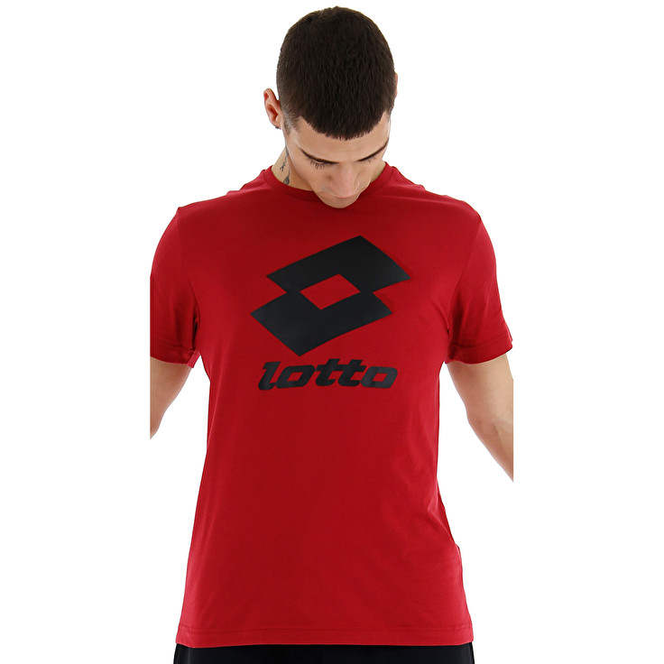 Red Lotto Smart Ii Js Men's T Shirts | Lotto-99176