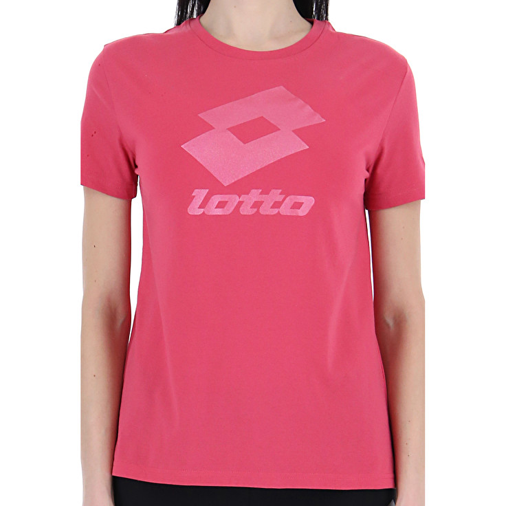 Red Lotto Smart W Ii Js Women's T Shirts | Lotto-77708