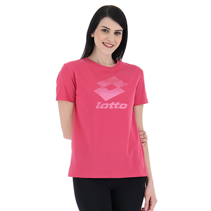 Red Lotto Smart W Ii Js Women\'s T Shirts | Lotto-77708