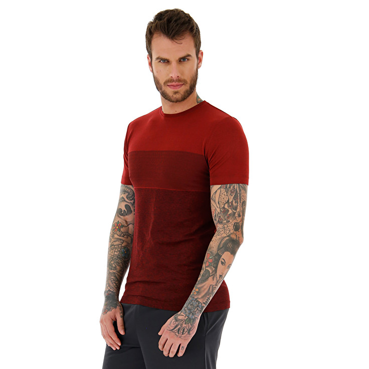 Red Lotto Vabene Men's T Shirts | Lotto-82342