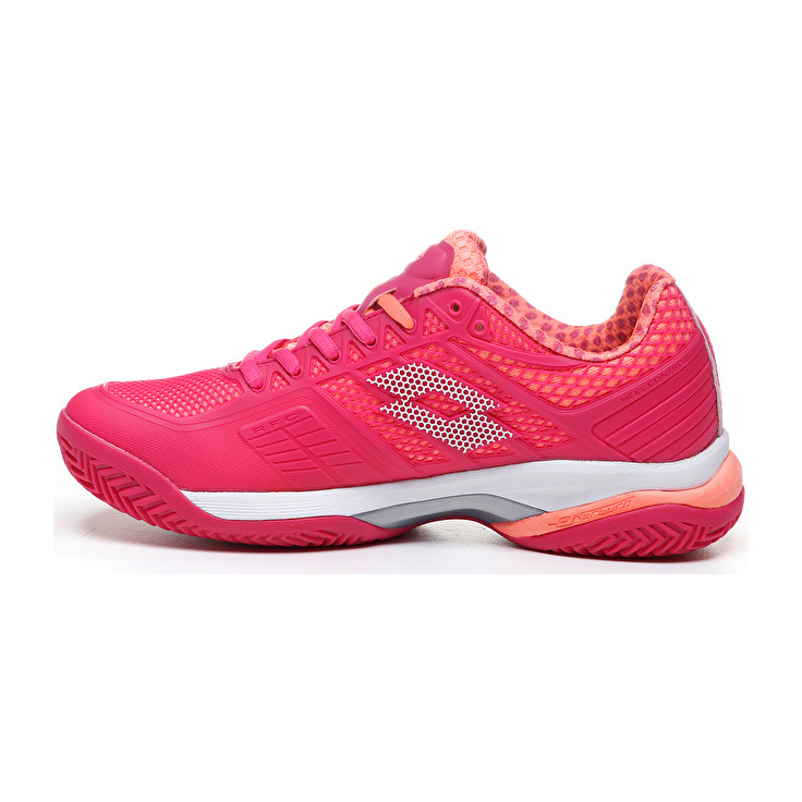 Red Lotto Viper Ultra Iv Cly W Women's Tennis Shoes | Lotto-31088