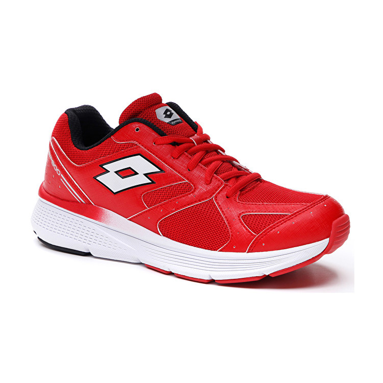 Red / White / Black Lotto Speedride 600 Viii Men's Running Shoes | Lotto-15037