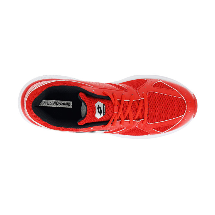 Red / White / Black Lotto Speedride 600 Viii Men's Running Shoes | Lotto-15037