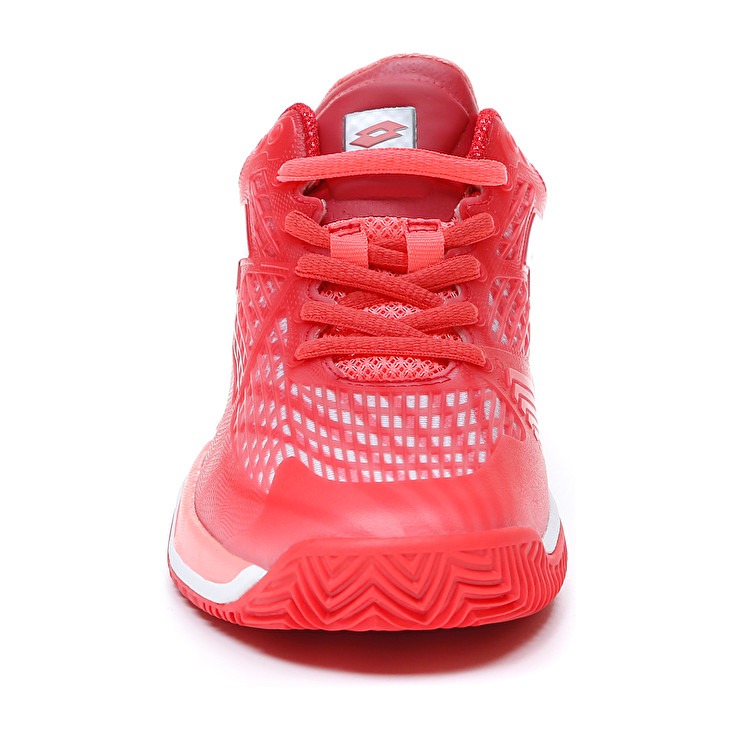 Red / White / Rose Lotto Mirage 100 Cly W Women's Tennis Shoes | Lotto-16600