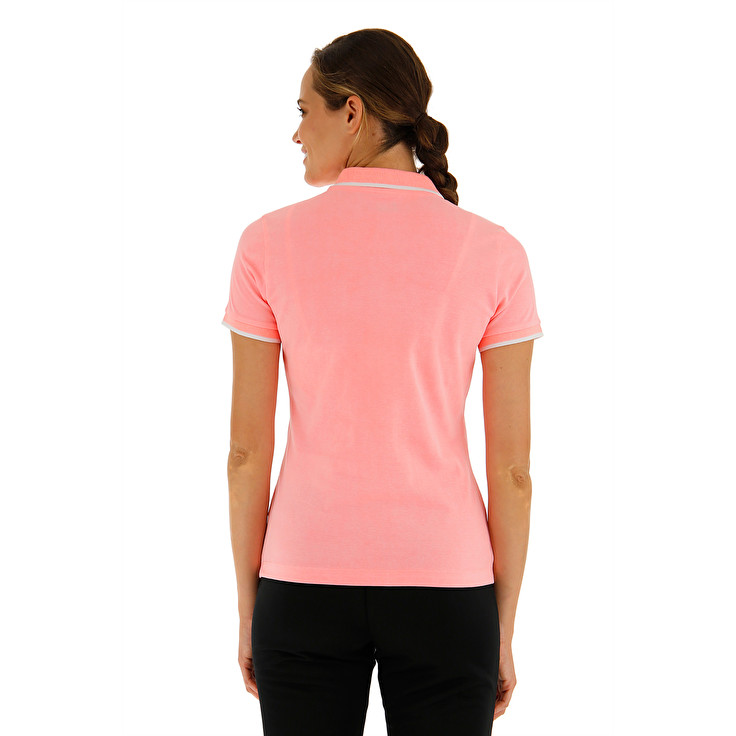 Rose Lotto Classica W Stc Pq Women's Polo Shirts | Lotto-19830