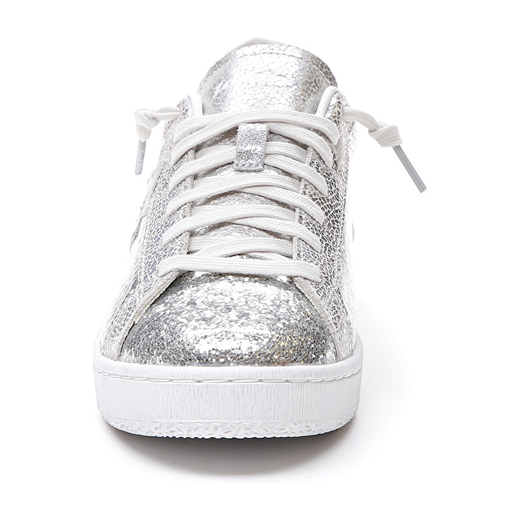 Silver Lotto Autograph Glitter W Women's Sneakers | Lotto-18594