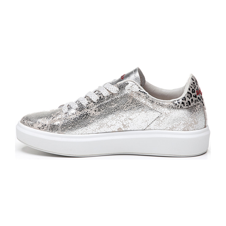 Silver Lotto Impressions Crack W Women's Sneakers | Lotto-18256