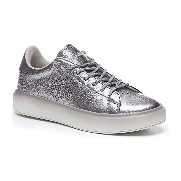 Silver Lotto Impressions Metal W Women's Sneakers | Lotto-99717