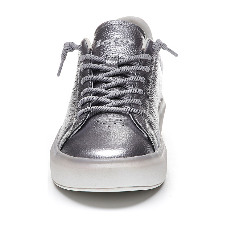 Silver Lotto Impressions Metal W Women's Sneakers | Lotto-99717