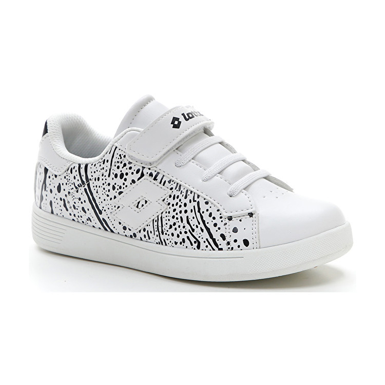 White / Black Lotto 1973 Evo Amf Iii Prt Cl Sl Kids' Sneakers | Lotto-30983