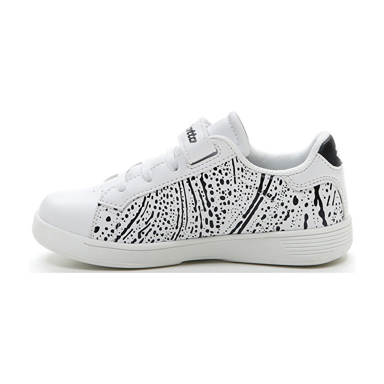 White / Black Lotto 1973 Evo Amf Iii Prt Cl Sl Kids' Sneakers | Lotto-30983