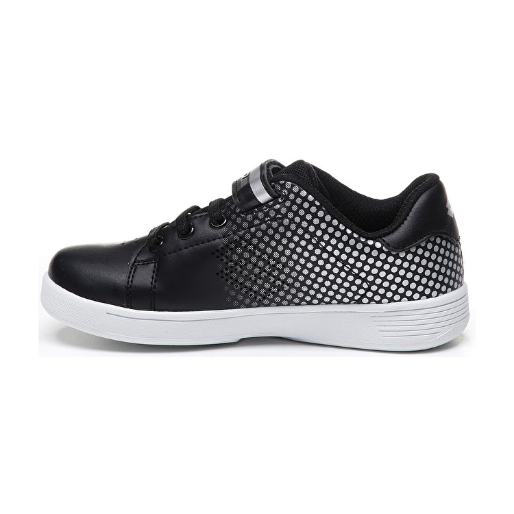 White / Black Lotto 1973 Vi Prt Cl Sl Kids' Sneakers | Lotto-21889