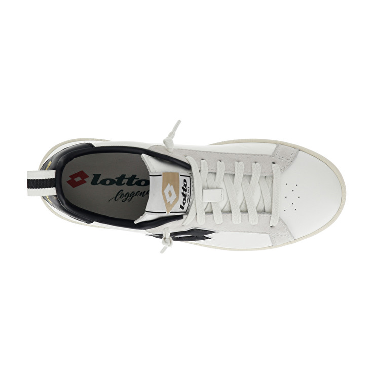 White / Black Lotto Autograph W Women's Sneakers | Lotto-29934