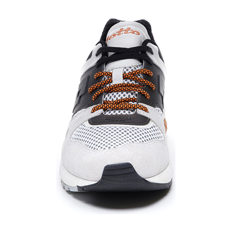 White / Black Lotto Marathon Net Men's Sneakers | Lotto-40805