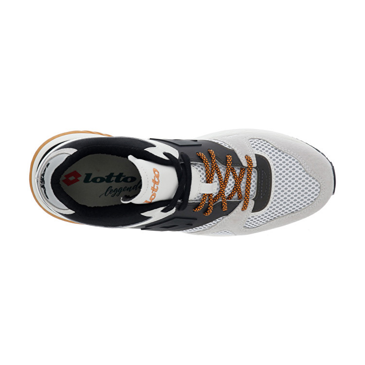 White / Black Lotto Marathon Net Men's Sneakers | Lotto-40805