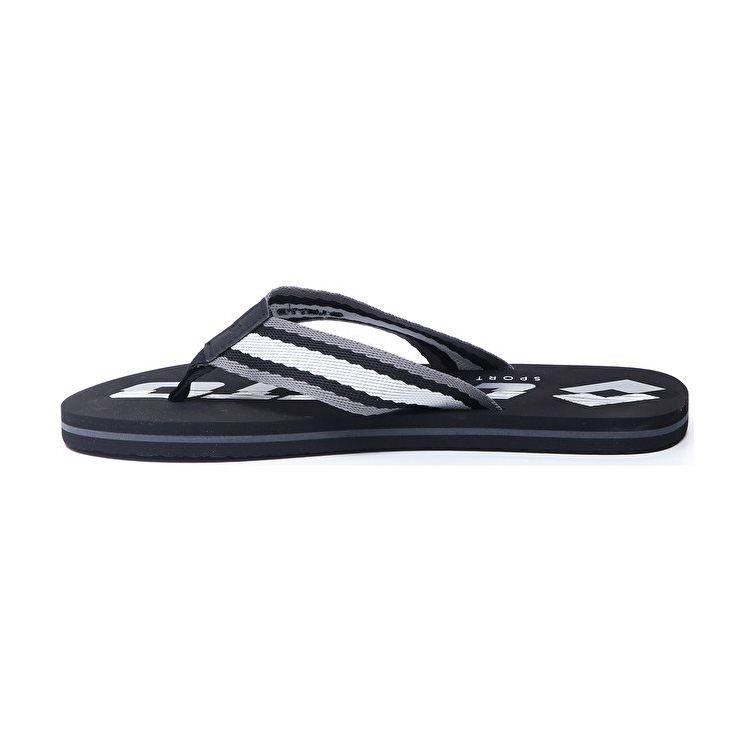 White / Black Lotto Nevis Flip Men's Flip Flops | Lotto-51775