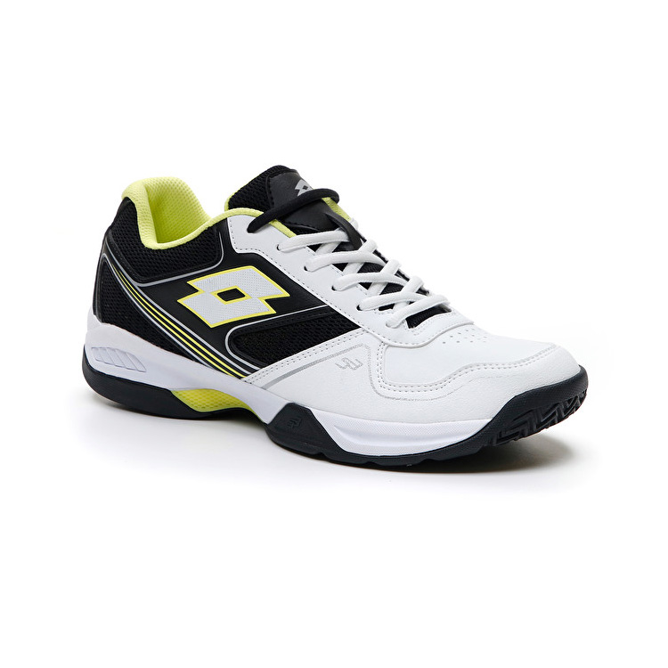 White / Black Lotto Superrapida 400 Iii Men's Padel Shoes | Lotto-16308