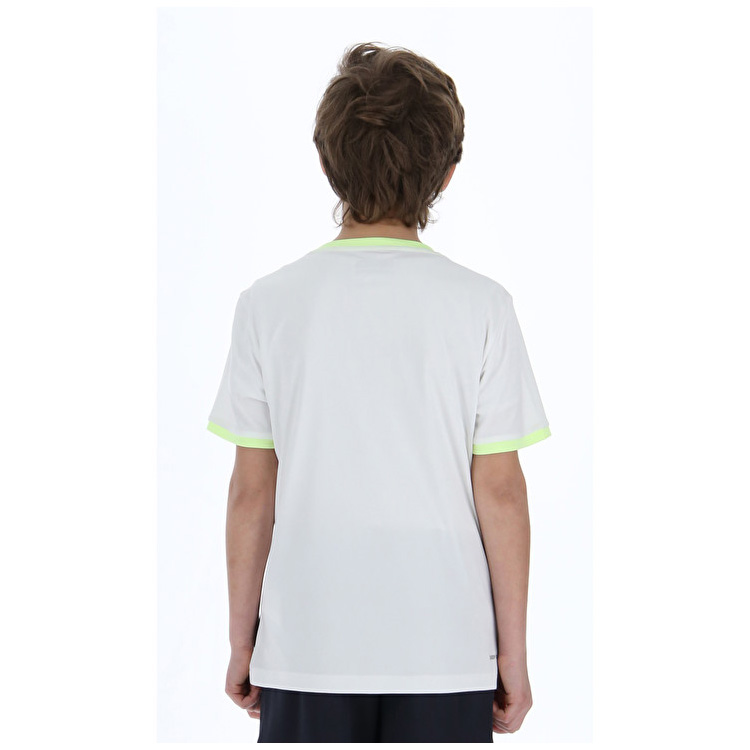 White / Black Lotto Top Ten B Iii Prt2 Pl Kids' T Shirts | Lotto-34829