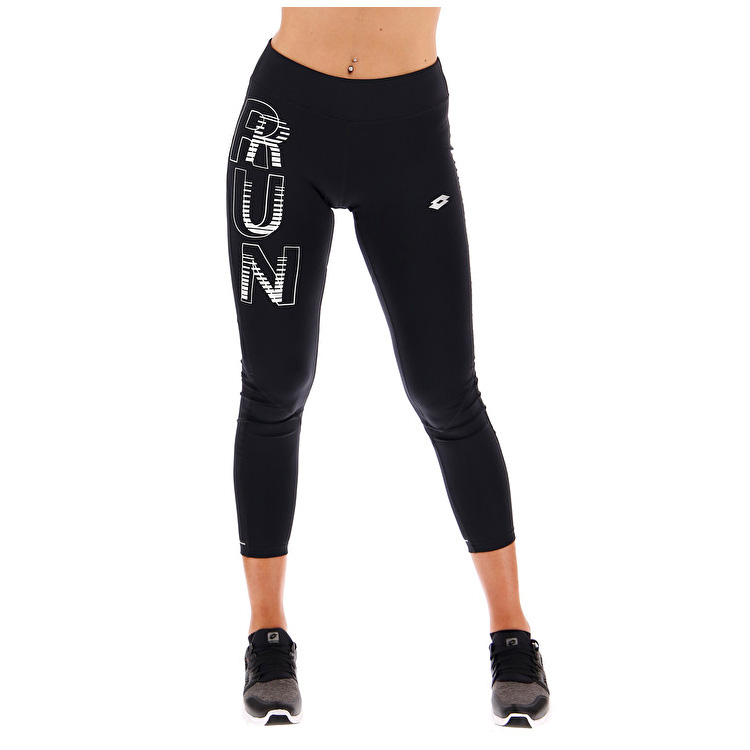 White / Black Lotto Xride Iiis W Women\'s Leggings | Lotto-53758