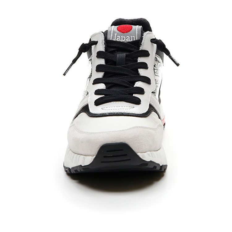 White / Black / Red Lotto Tokyo Ginza Lth Men's Sneakers | Lotto-65505