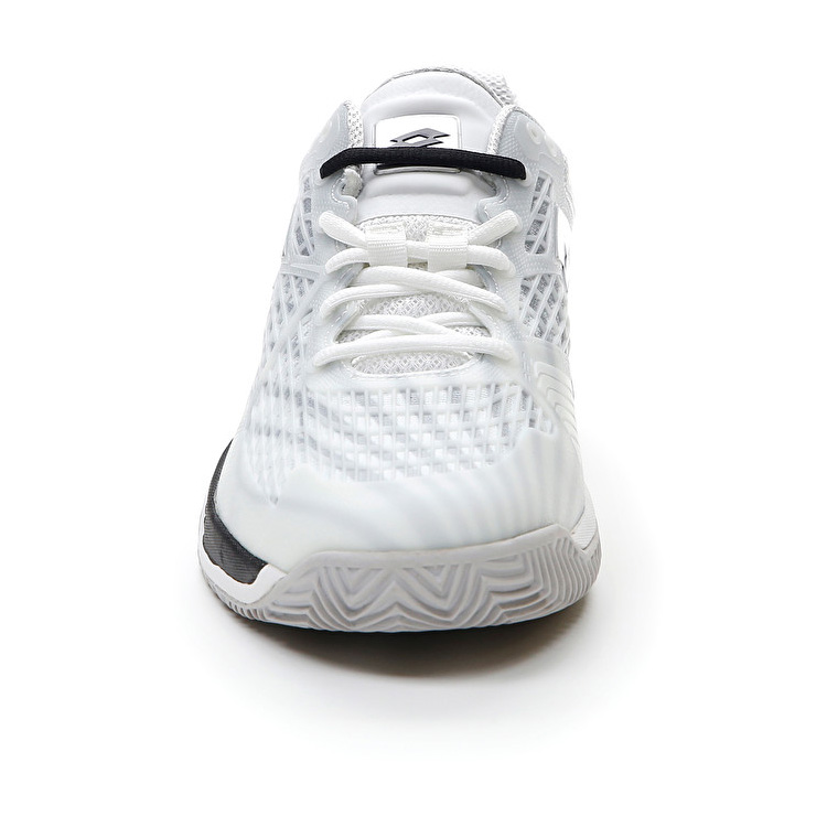 White / Black / Silver Lotto Mirage 100 Cly Men's Tennis Shoes | Lotto-34189