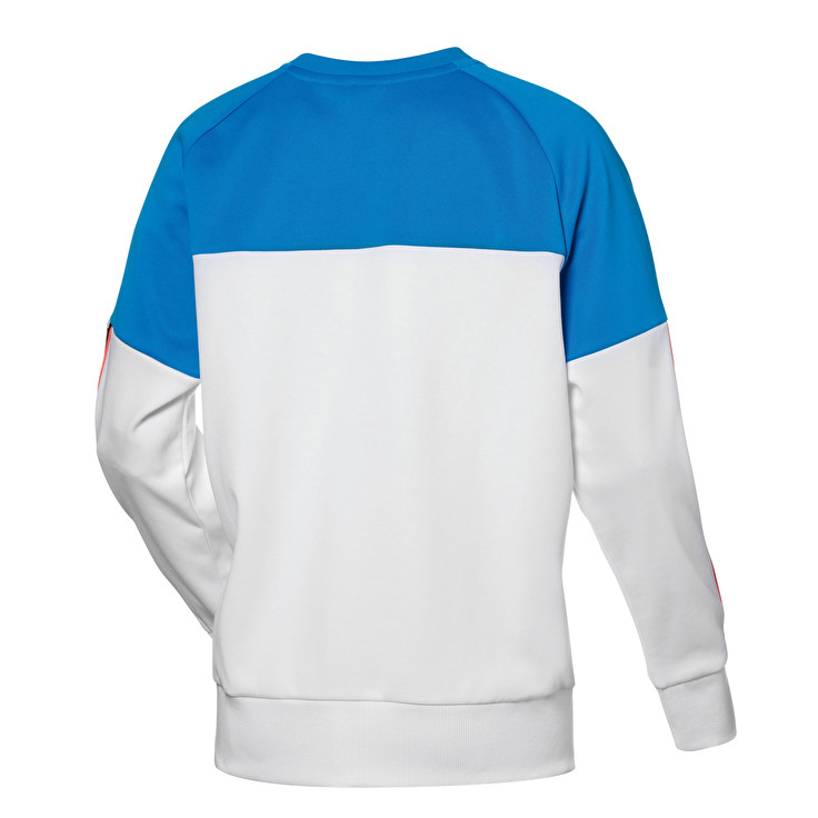 White / Blue Lotto Athletica Prime W Sweat Women's Sweatshirt | Lotto-45991