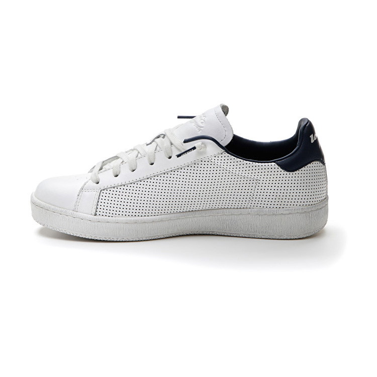 White / Blue Lotto Autograph Micro Men's Sneakers | Lotto-43917