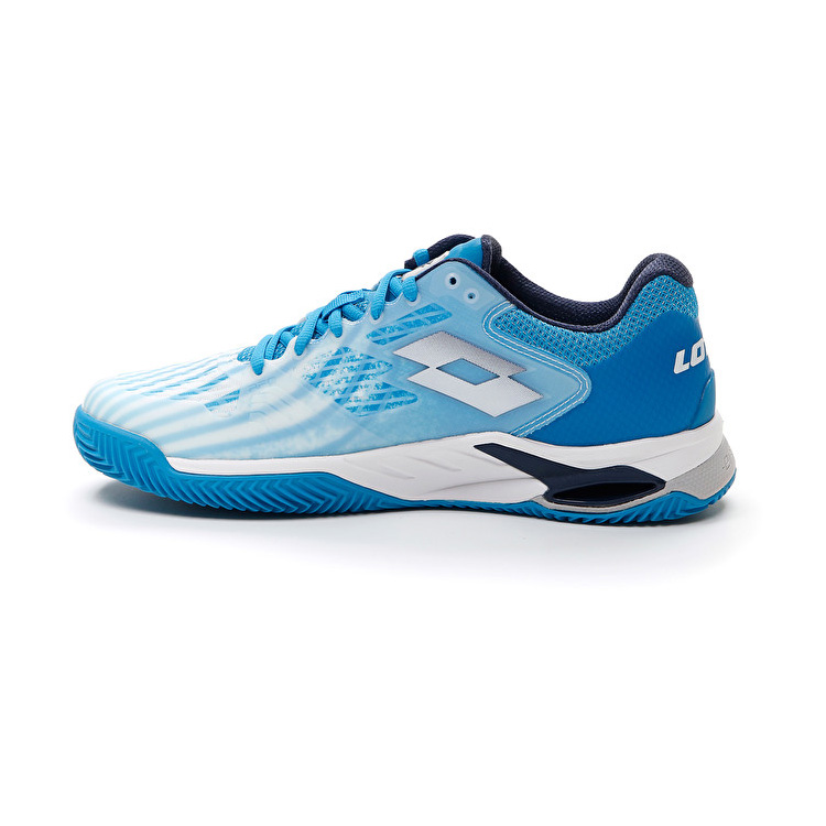 White / Blue Lotto Mirage 100 Cly Men's Tennis Shoes | Lotto-33606