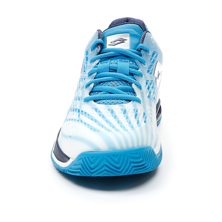 White / Blue Lotto Mirage 100 Cly Men's Tennis Shoes | Lotto-33606