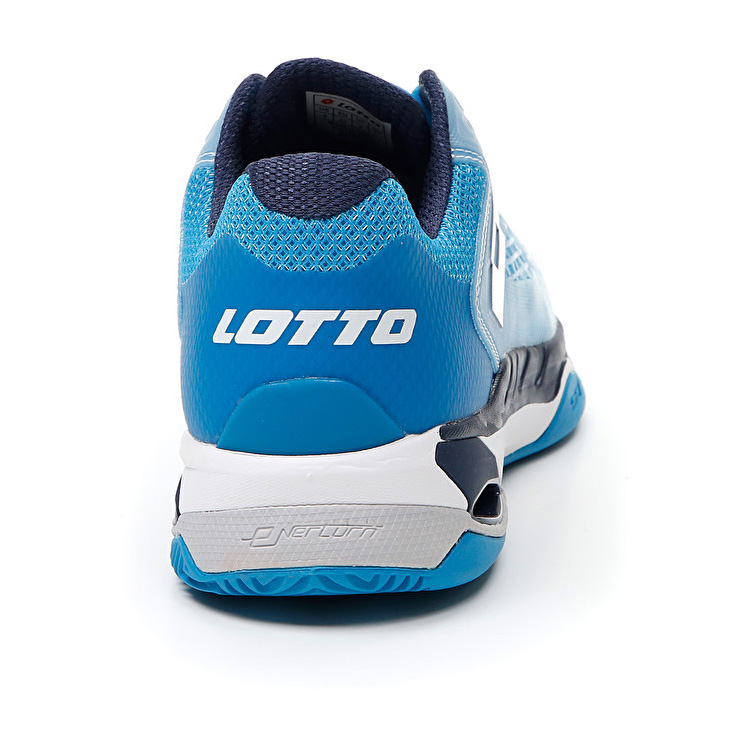 White / Blue Lotto Mirage 100 Cly Men's Tennis Shoes | Lotto-33606