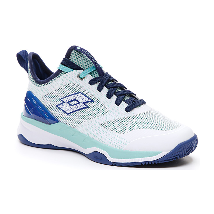 White / Blue Lotto Mirage 200 Cly W Women's Tennis Shoes | Lotto-44837