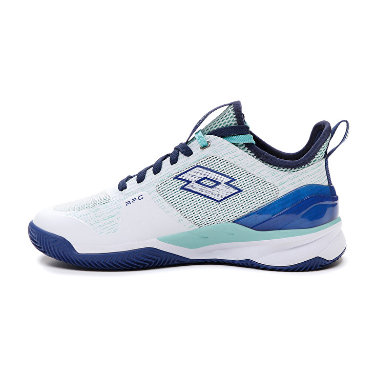 White / Blue Lotto Mirage 200 Cly W Women's Tennis Shoes | Lotto-44837