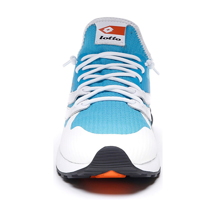 White / Blue Lotto Run Light Men's Sneakers | Lotto-26331