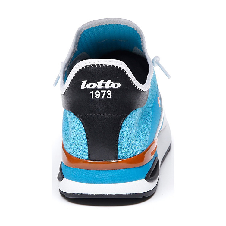 White / Blue Lotto Run Light Men's Sneakers | Lotto-26331