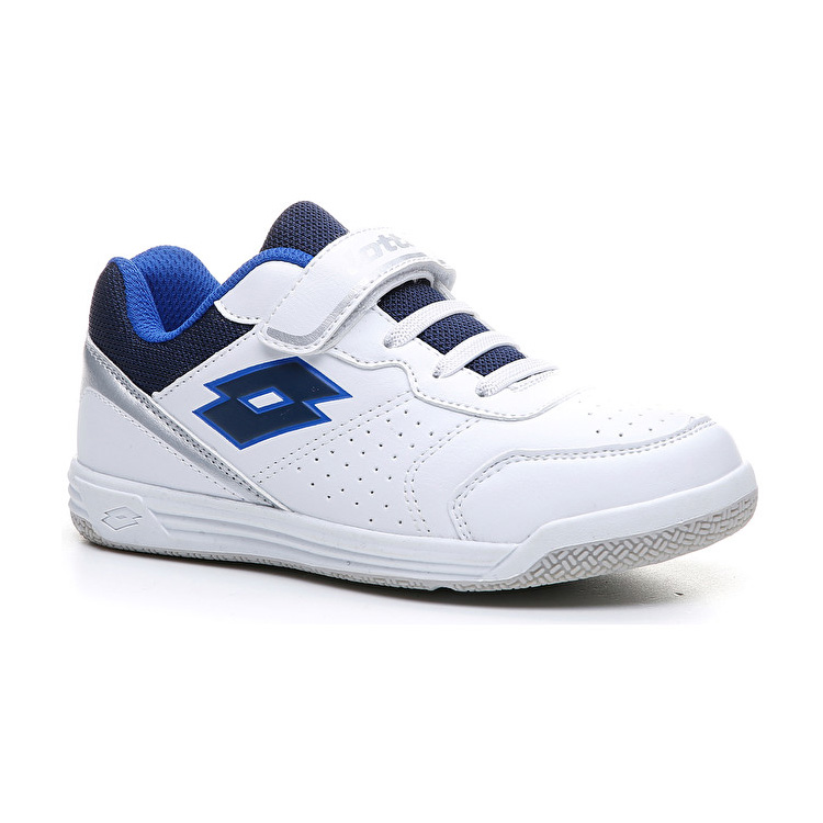 White / Blue Lotto Set Ace Xii Kids' Sneakers | Lotto-87615