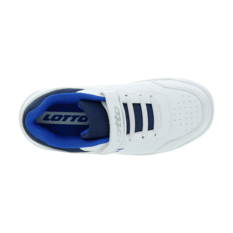 White / Blue Lotto Set Ace Xii Kids' Sneakers | Lotto-87615