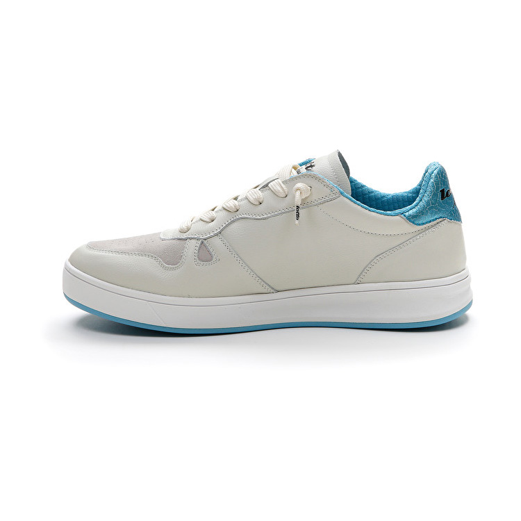 White / Blue Lotto Signature Metal Crack Men's Autograph | Lotto-87610