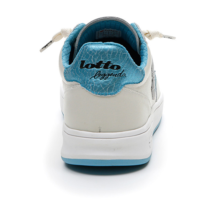 White / Blue Lotto Signature Metal Crack Men's Autograph | Lotto-87610